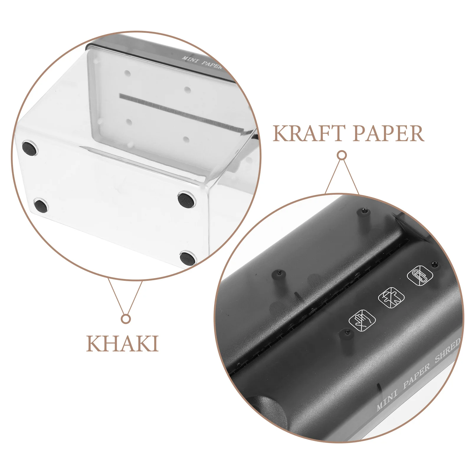 

Small Paper Shredder Hand Crank Manual Desktop Shredder Wear Resistant Office Supplies Home Supplies