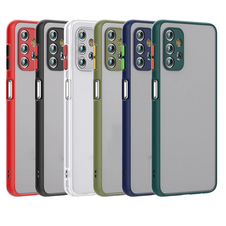 Neue Rüstung Anti-drop Fall Für Samsung Galaxy A32 A52 A72 A13 A23 A33 A53 A73 A12 A22 4G 5G Haut Gefühl Matte Zurück Abdeckung