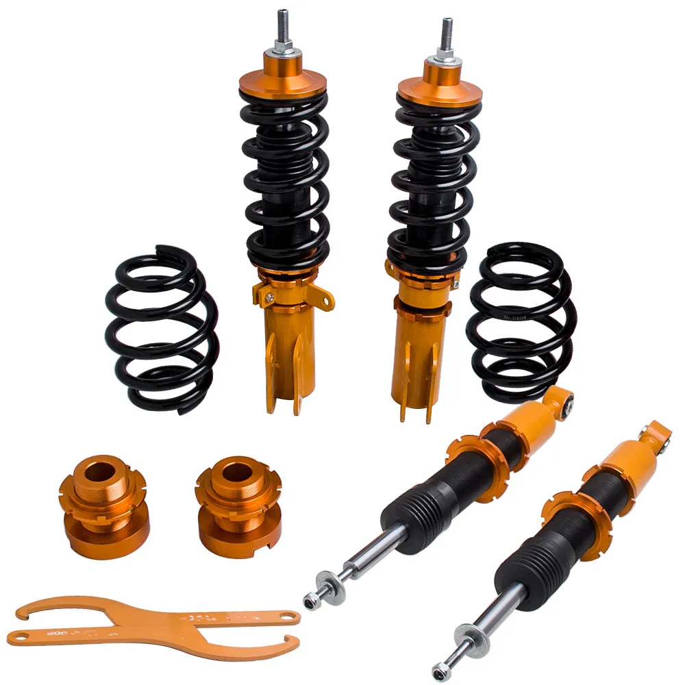 MaXpeedingrods Coilovers Suspension Kit For Honda FIT 1st Gen USA Model 07-08 Adjustable Height Coilovers Shock Absorber Springs