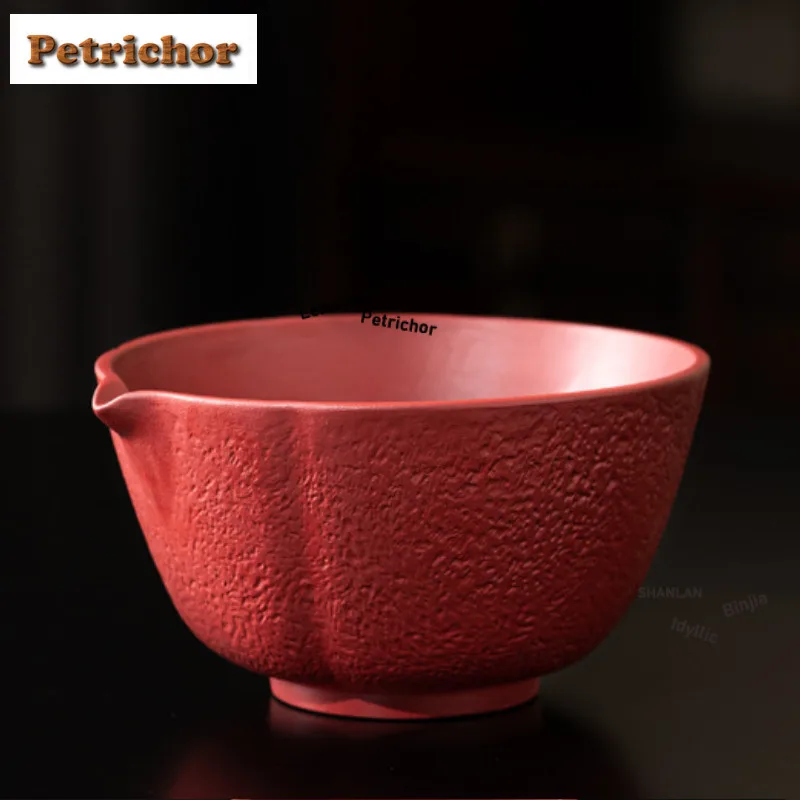 

Запретный город красный хурма Ruyi Jianshui чашка для мытья чаша бочка для остатков чая бытовые принадлежности Chaxi Cha Craft Matcha Bowl