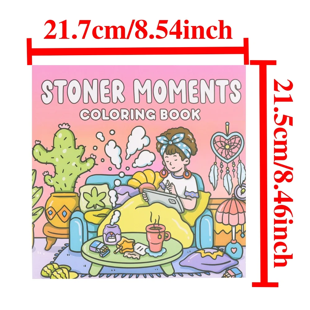 Premium Pattern Stress Relief Coloring Book, Soothing Mood Calming Painting Book, Leisure Relaxation Art Journal - view 3