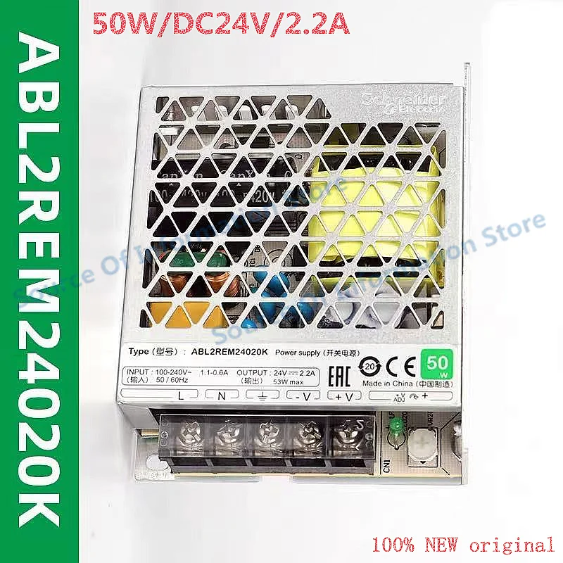 Fonte de alimentação comutada DC Schneider ABL2REM24020K 24V 50W 2.2A - Componente eletrônico