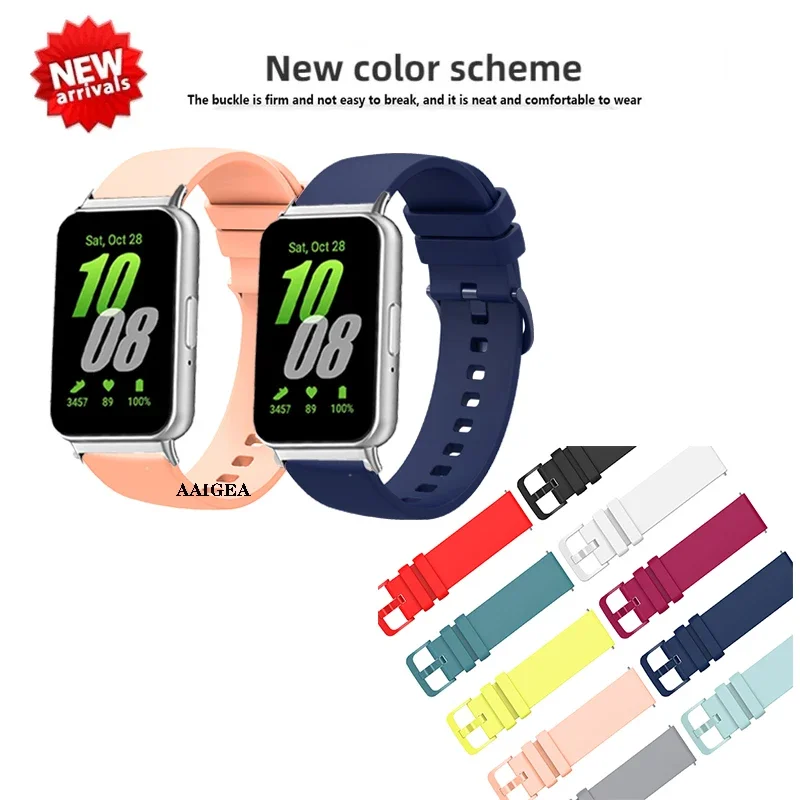 Cinturino sportivo in Silicone per Samsung Galaxy Fit 3 SM-R390 per Samsung fit3 con connettore
