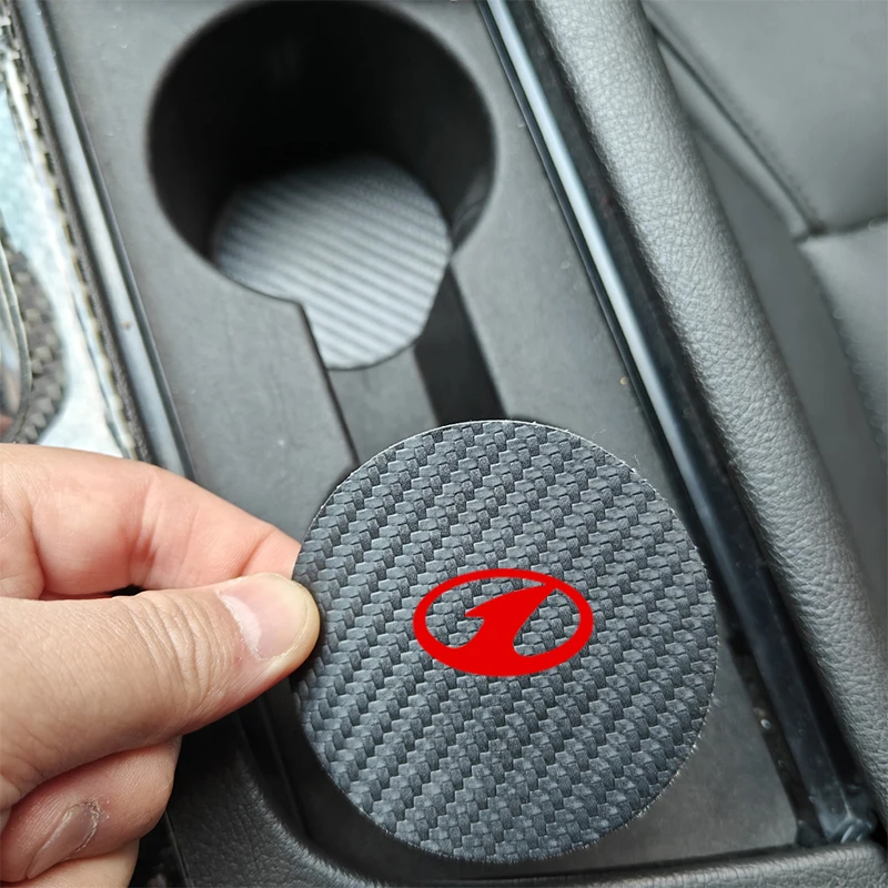 قواعد أكواب السيارة من ألياف الكربون لـ FAW Besturn Junpai Bora Vita F5 V70 D60 J6 F1 V80 B70 R7 N5 N7 Xiali Admiral Hongqi #3