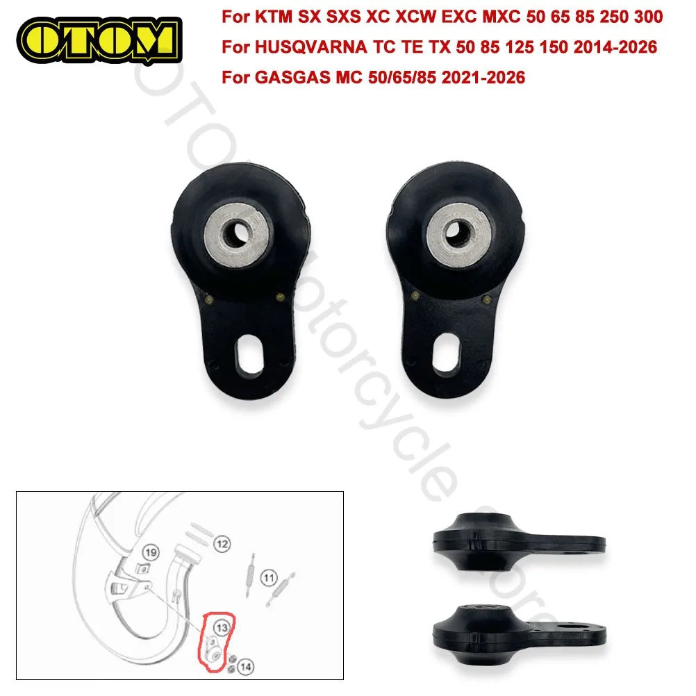 Para Motocicletas KTM HUSQVARNA GASGAS: Junta de Bloco Silencioso do Escape (Silent Block) para SX XC XCW EXC TC TE TX MC 50 65 85 125 250 300