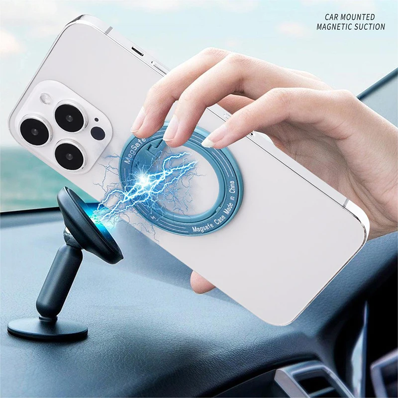 Telefon Magnetischer Fingerringhalter für 12 13 Pro Max Mini Ständer Grip Mount Smartphone Zubehör
