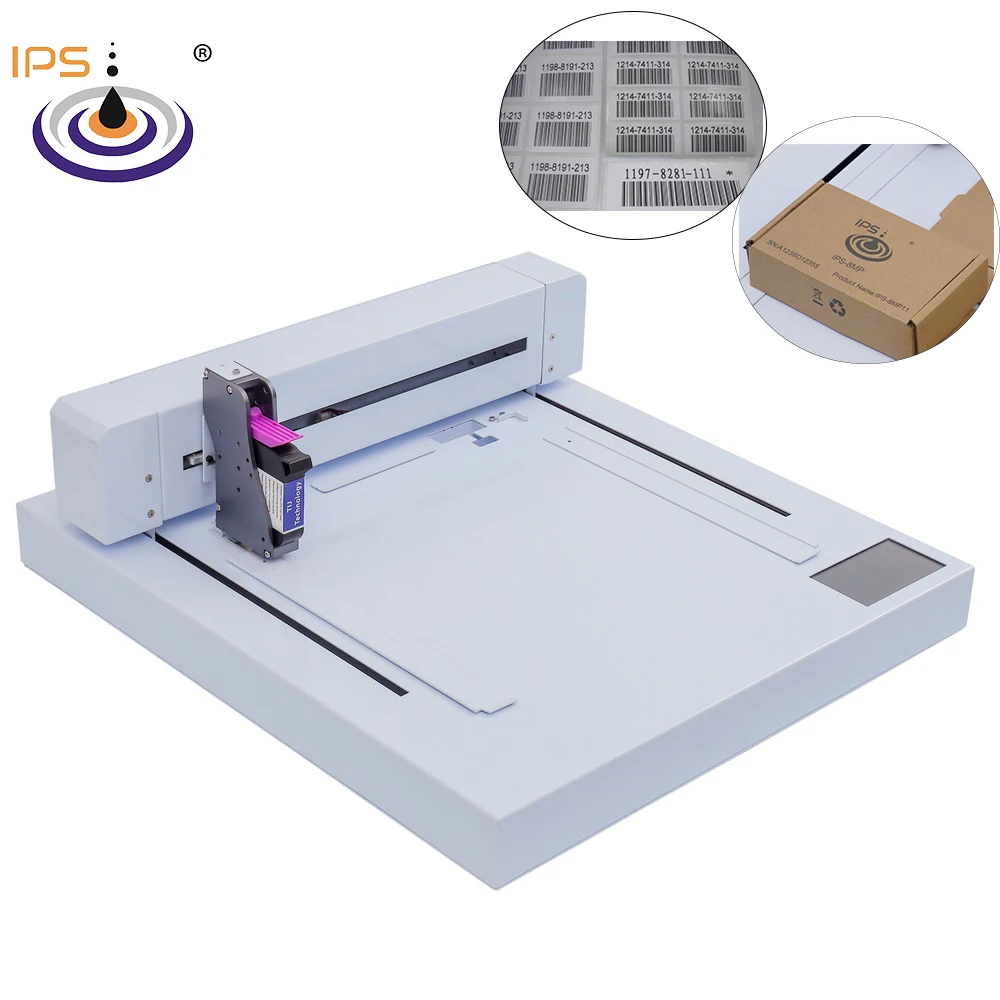 Easy Operation Integrate12.7mm Thermal Inkjet Printer Machine Portfolio Document Barcode EXP MFG Date