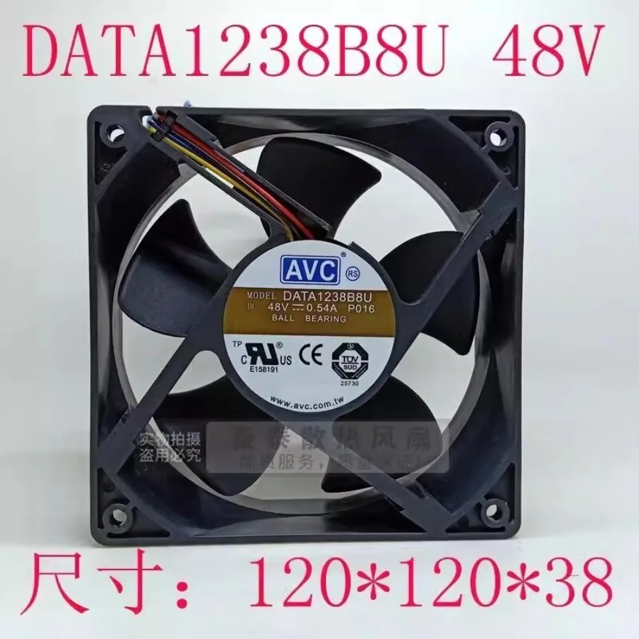 

Для серверного охлаждающего вентилятора AVC DATA1238B8U DC48V 0.54A 12CM с 4-мя проводами