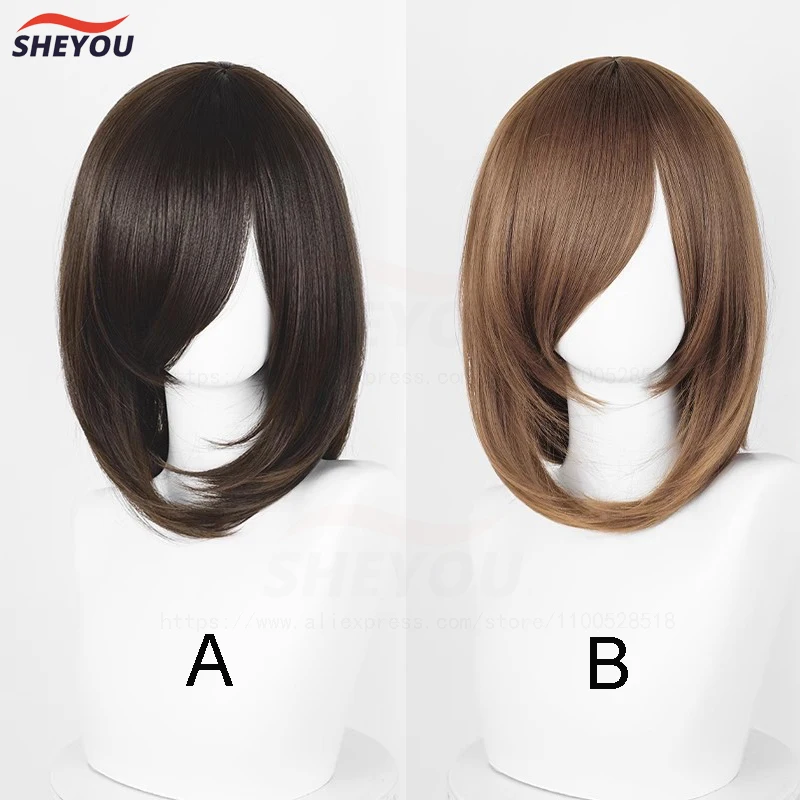 Medium Basic Bang Cosplay Wig in Various Colours