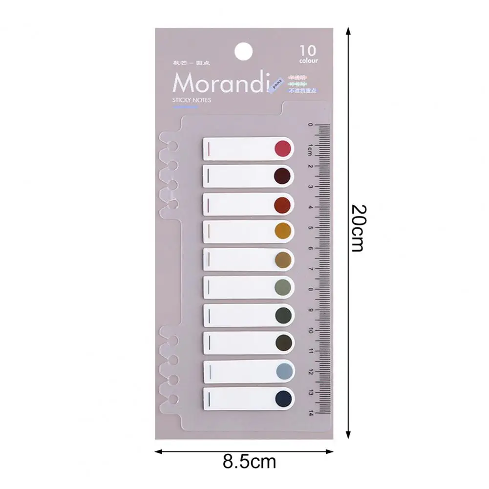 Useful Sticky Note Removable Portable Page Marker Sticky Classify Files Bookmark  No Residue Memo Pad School Supplies