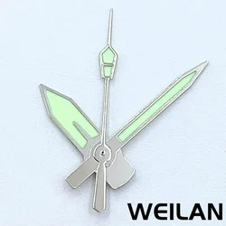 Silver Black Watch Hands Luminous Fit NH35 NH36 7S26 7S36 4R35 4R36 Movement