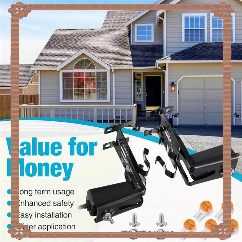 24-Hour Delivery Safety Sensor With Bracket Replacement For 41A5034, Safety Sensor  Eyes With Garage Door Sensors Bracket Co