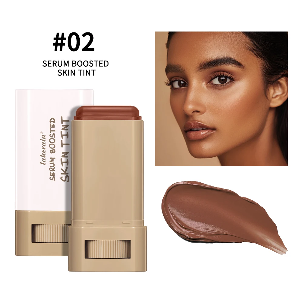 Haut Tönung Stick Wasserdicht Pflegende Feste Getönte Serum Foundation Haut Tönung Balsam Gesicht Getönte Gesicht Kontur Stick Make-Up