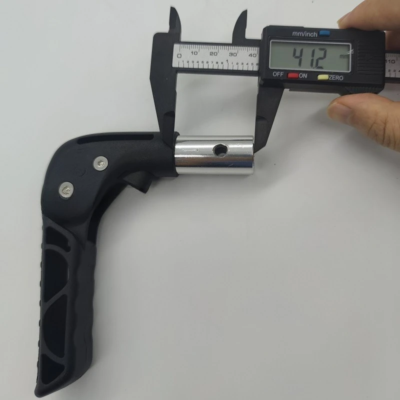 Universal Foldable Push Handle Grip for Sports Wheelchair, 22mm Tube Diameter