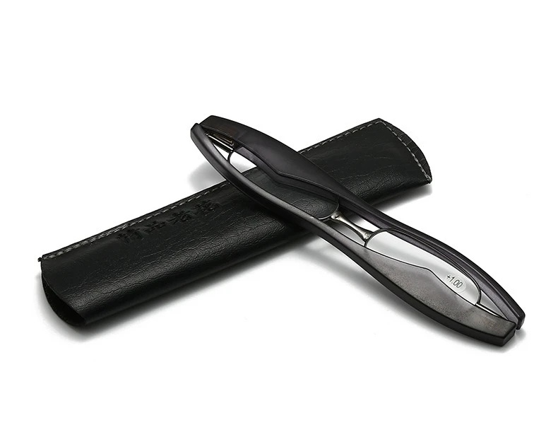 360 ° Rotierende, faltbare und tragbare Lesebrille, ultraleichte Lesebrille für Menschen mittleren Alters und ältere Menschen, 1,0 bis 4,0 – Detail 5