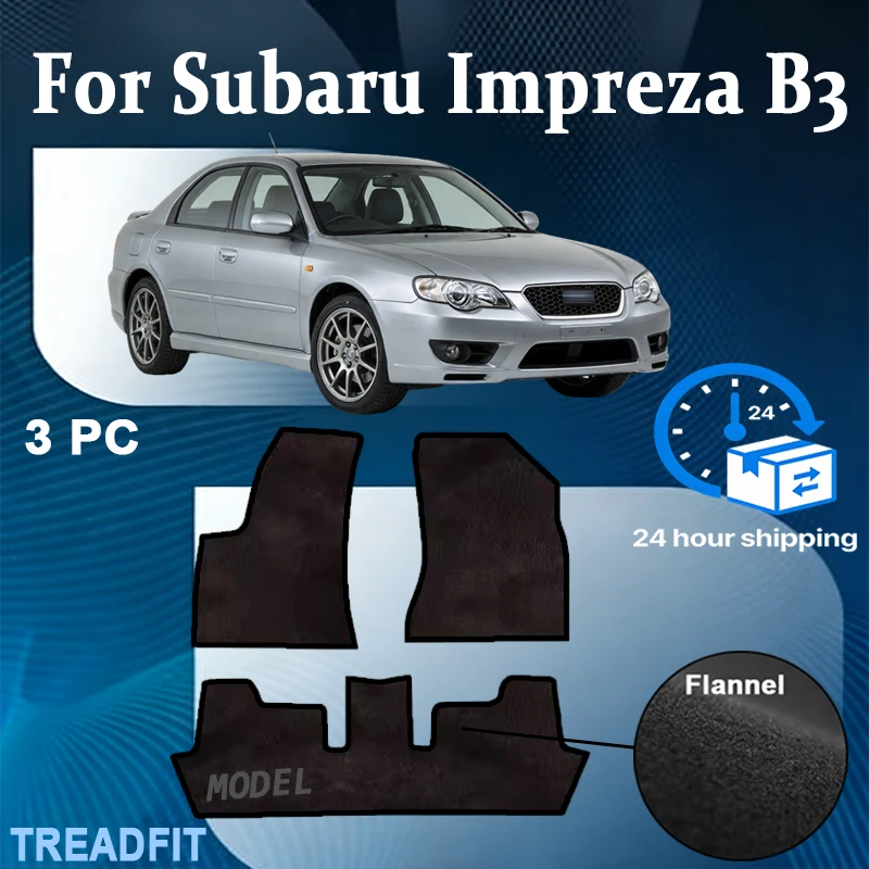 

Nylon Car Floor Mats For Subaru Impreza B3 Anesis GE GV 2008~2014 Rugs Panel Footpads Cover Anti-slip Foot Pad Auto Carpet