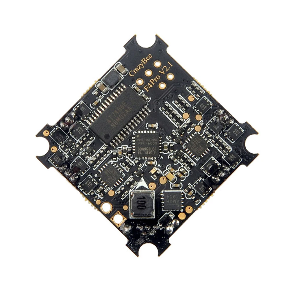 HappyModel Crazybee F4 Pro V2.1 Flight Controller Built-in 5A ESC & Receiver for Sailfly-X FPV Racing Freestyle Toothpick Drone