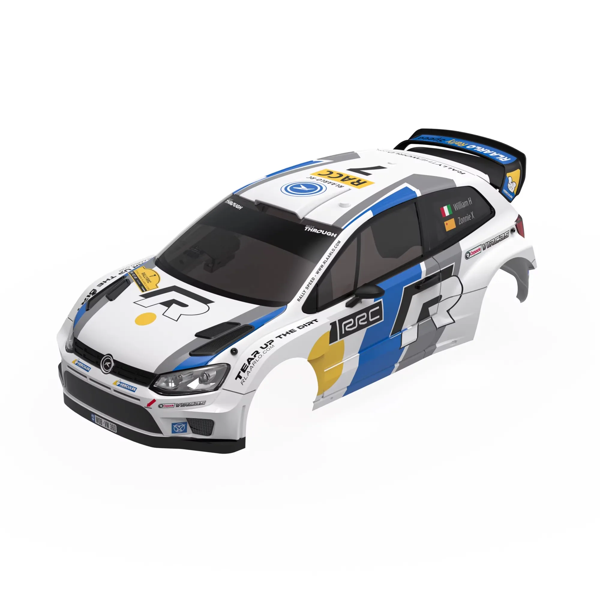 P12 car shell version semi transparent car shell version