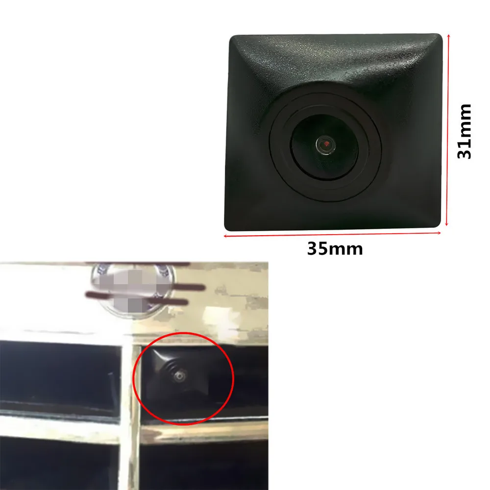 AHD 1080P Fisheye CCD Car Front View Parking Positive Logo Camera For Benz E Class E200 E250 E300 E400 E43 E53 E63 AMG 2015-2022