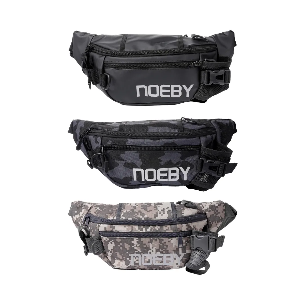 NOEBY Men Waist Bag Pouch Belt Waist Bags Multifuctional Outdoor Waist Bags Nylon Tactical Waist Hip Pack Bags