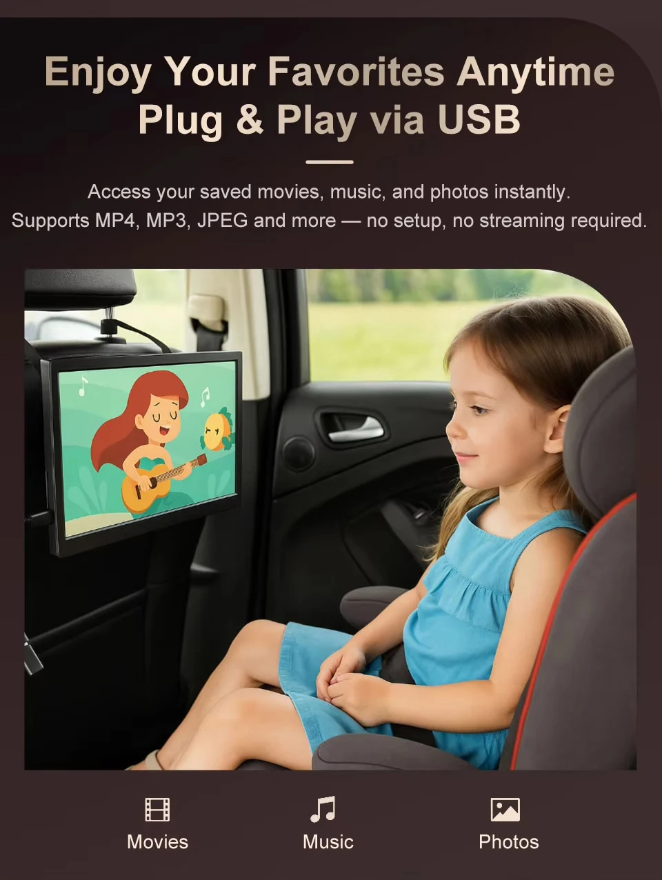 15.4 Inch Portable Digital Smart Wifi TV with FM Radio DVB-T2 ATSC ISDB Mini Led TV for Outdoor Travel Car Home Media Player