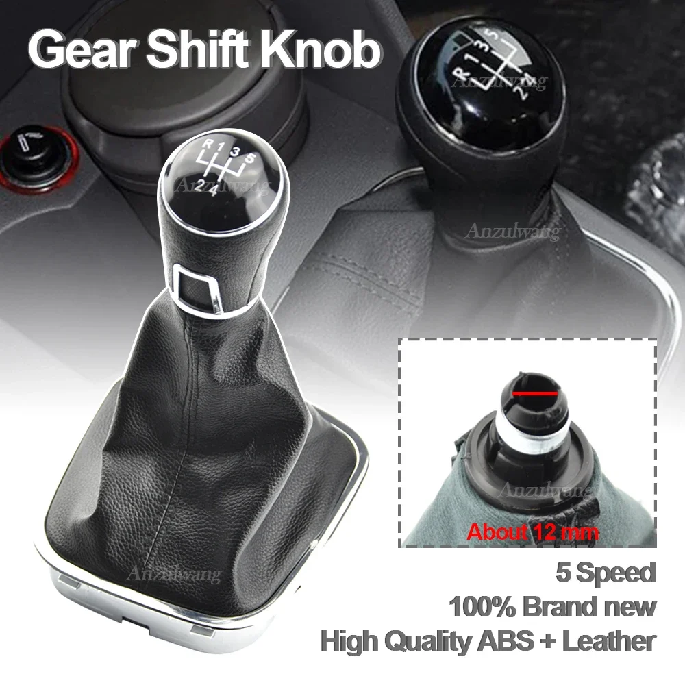 For VW Volkswagen Polo 6C 2015 2016 2017 2018 Car-Styling New Manual 5 Speed Gear Stick Lever Shift Knob