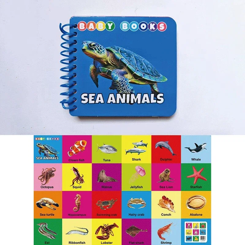 English Language and Cognitive Learning Books for 0-2 Year Olds; Ideal Early Education Children's Gifts