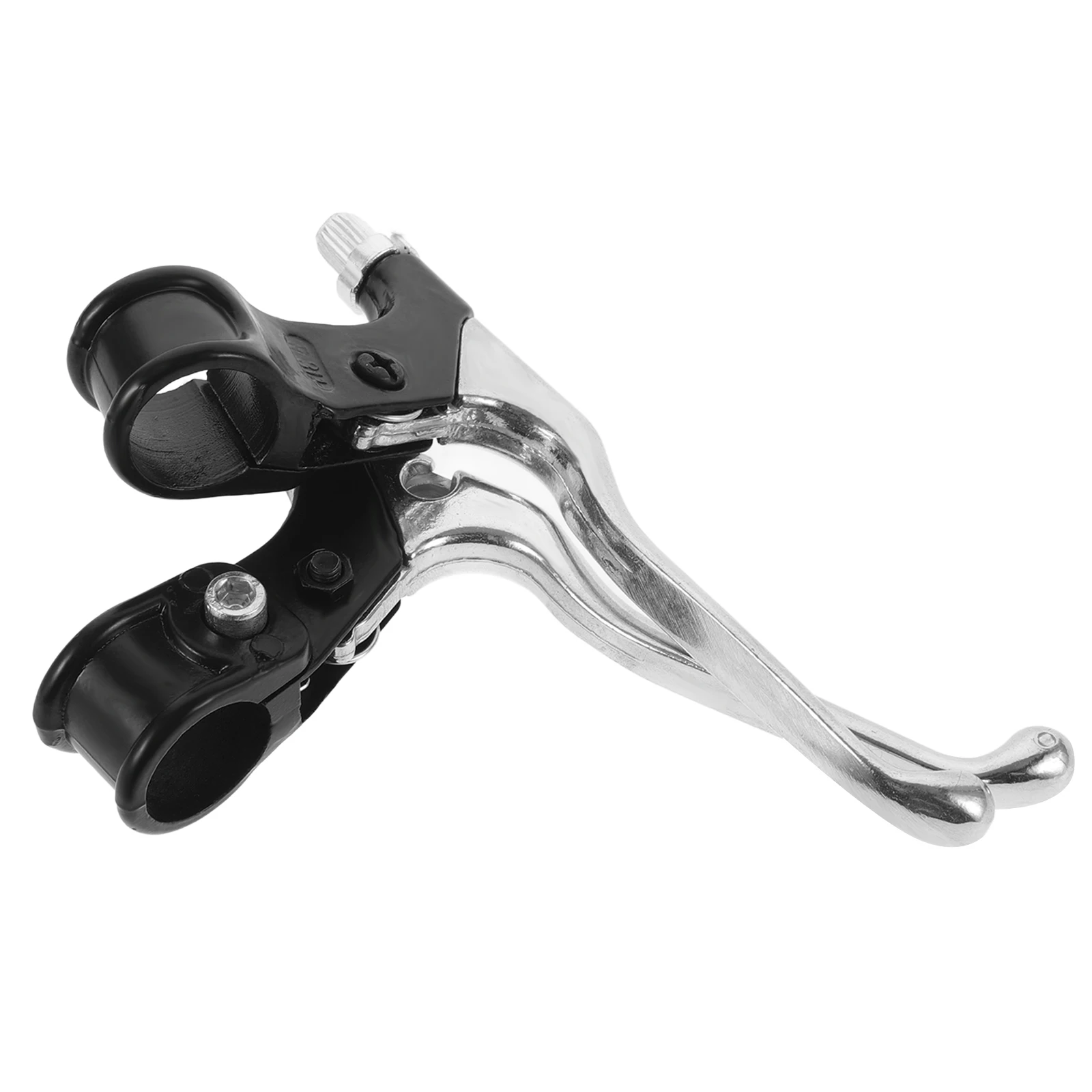 

2Pcs Aluminum Alloy Brake Levers Foldable Lightweight Durable Mountain Bike Brake Replacement Handles Parts Bike Braking Supply