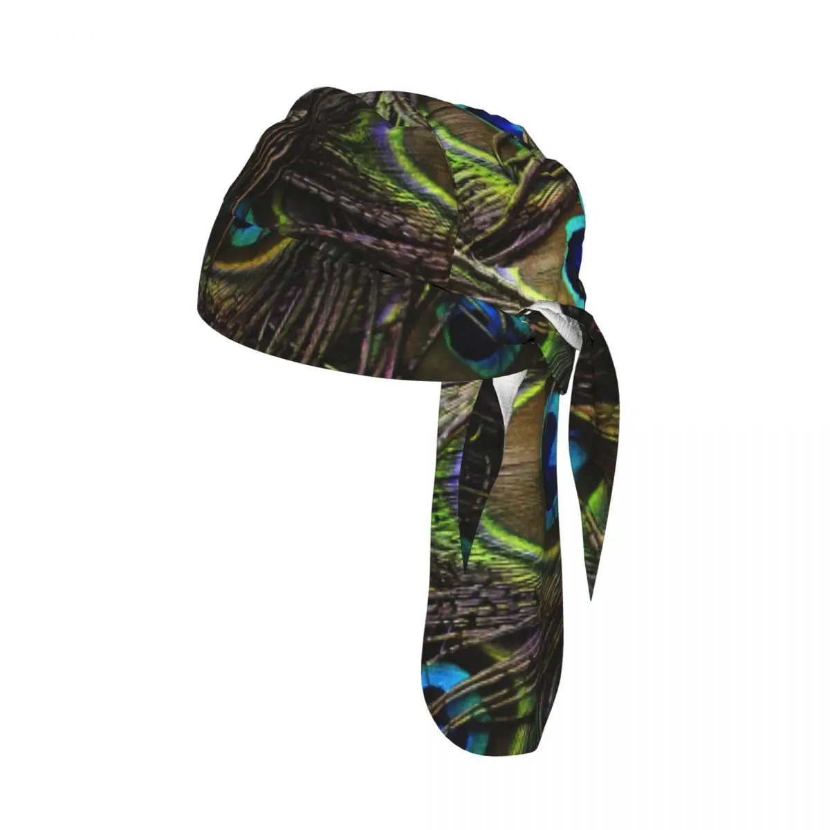 

Quick-drying Cycling Cap Breathable Wicking Bandana Peacock Feather Outdoor Running Hiking Bicycle Headwear