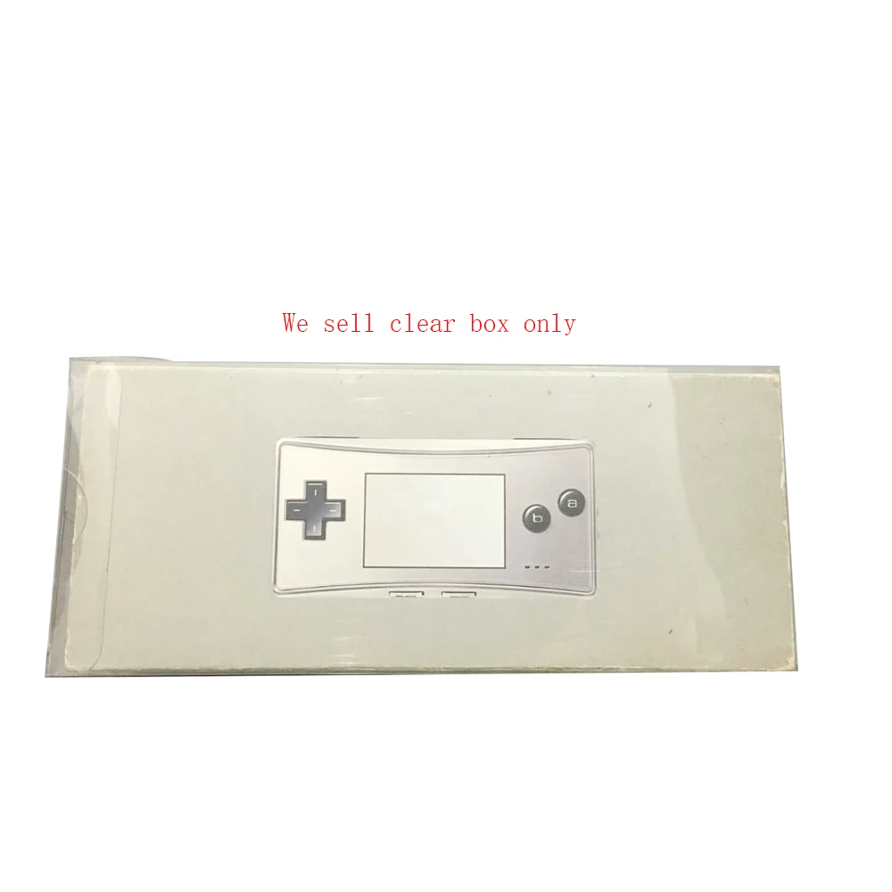 

ZUIDID clear box European version transparent box cover for gbm collection display storage PET protection box