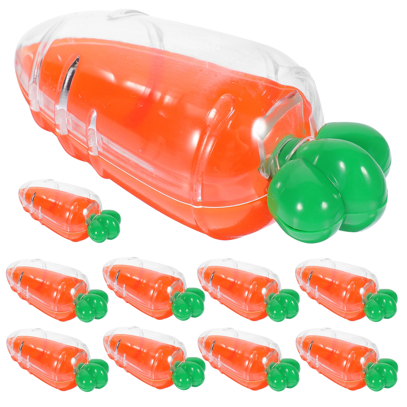 

10Pcs Candy Boxes Carrot Shape Plastic Favor Boxes Candy Holder Wedding Baby Shower Party Gift Packaging Favor Box