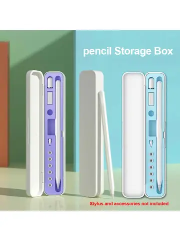 Universal Case Protective Storage for Apple Pencil 1/2 Generation, Durable Anti-Loss Tablet Accessory, Compatible with iPad