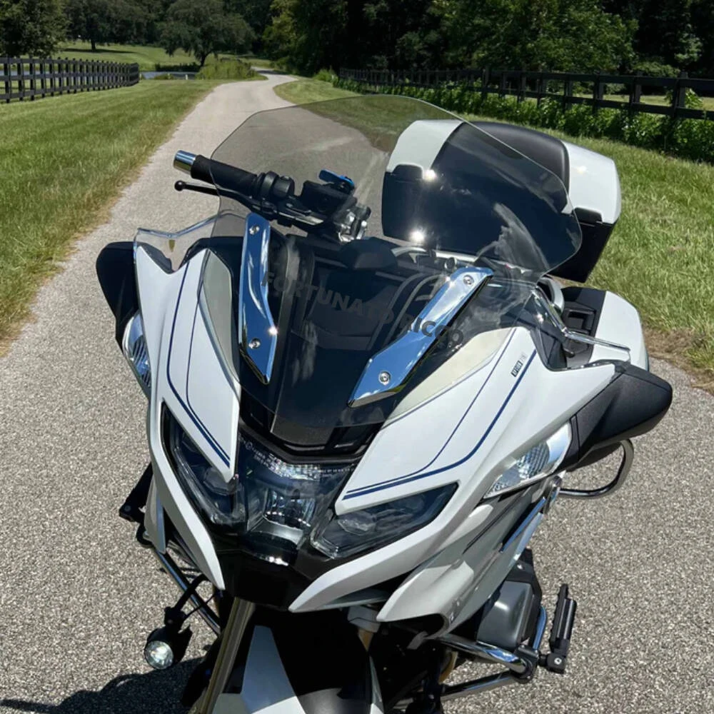 لسيارات BMW R1250RT R1250 RT 2021-2024 الزجاج الأمامي للدراجات النارية منحرف مرتفع R 1250 RT زيادة شاشة الرياح