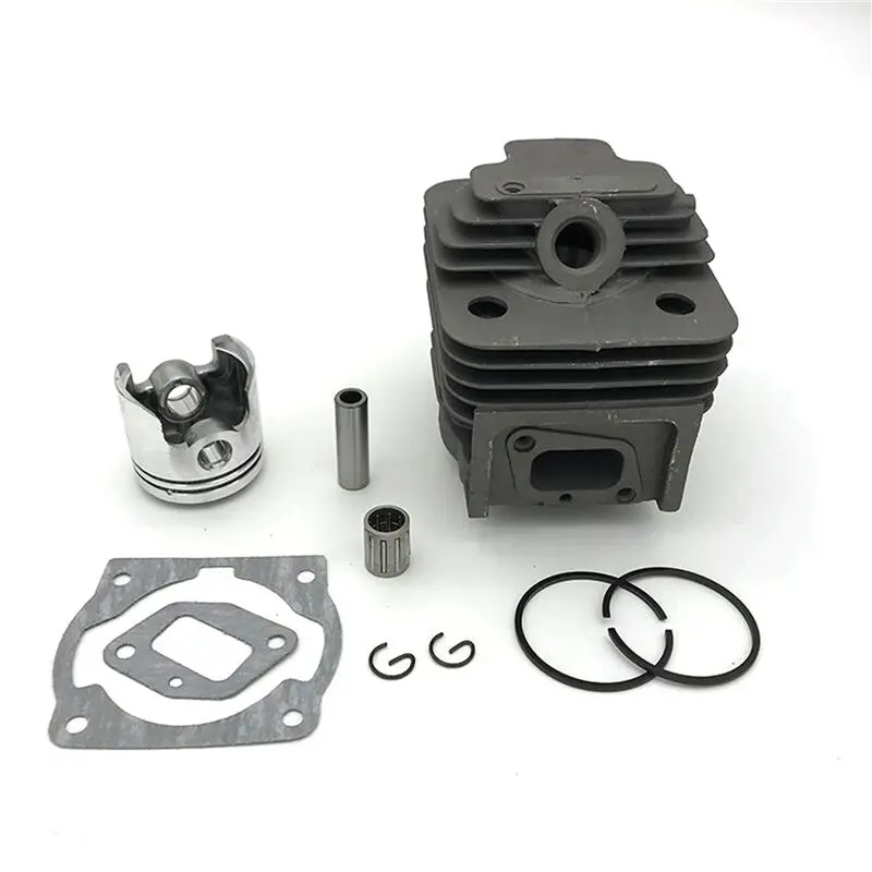 RALCA-4Pcs 40MM Brush Cutter Cylinder & Piston Ring With Needle Cage For 43CC CG430 Various Strimmer Trimmer 40-5 BG430