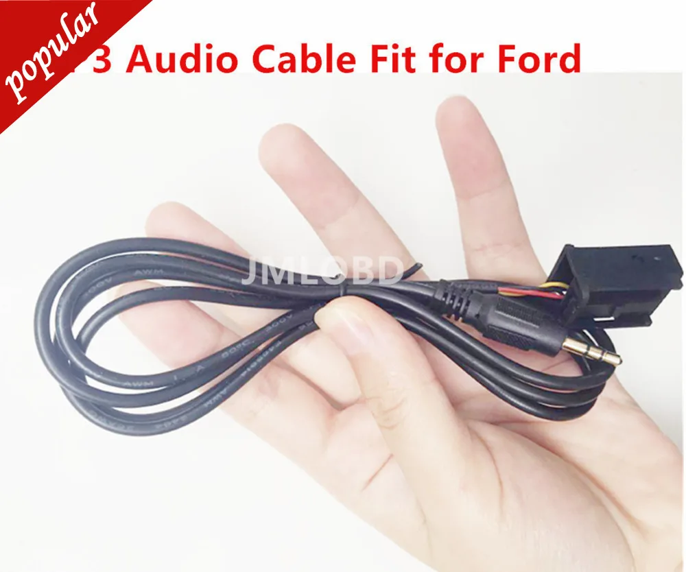 

3.5mm 6000 CD External AUX In Cable Input Adapter MP3 Audio Cable Fit For Ford Focus MK2 C-MAX S-MAX Mondeo Fiesta Fusion