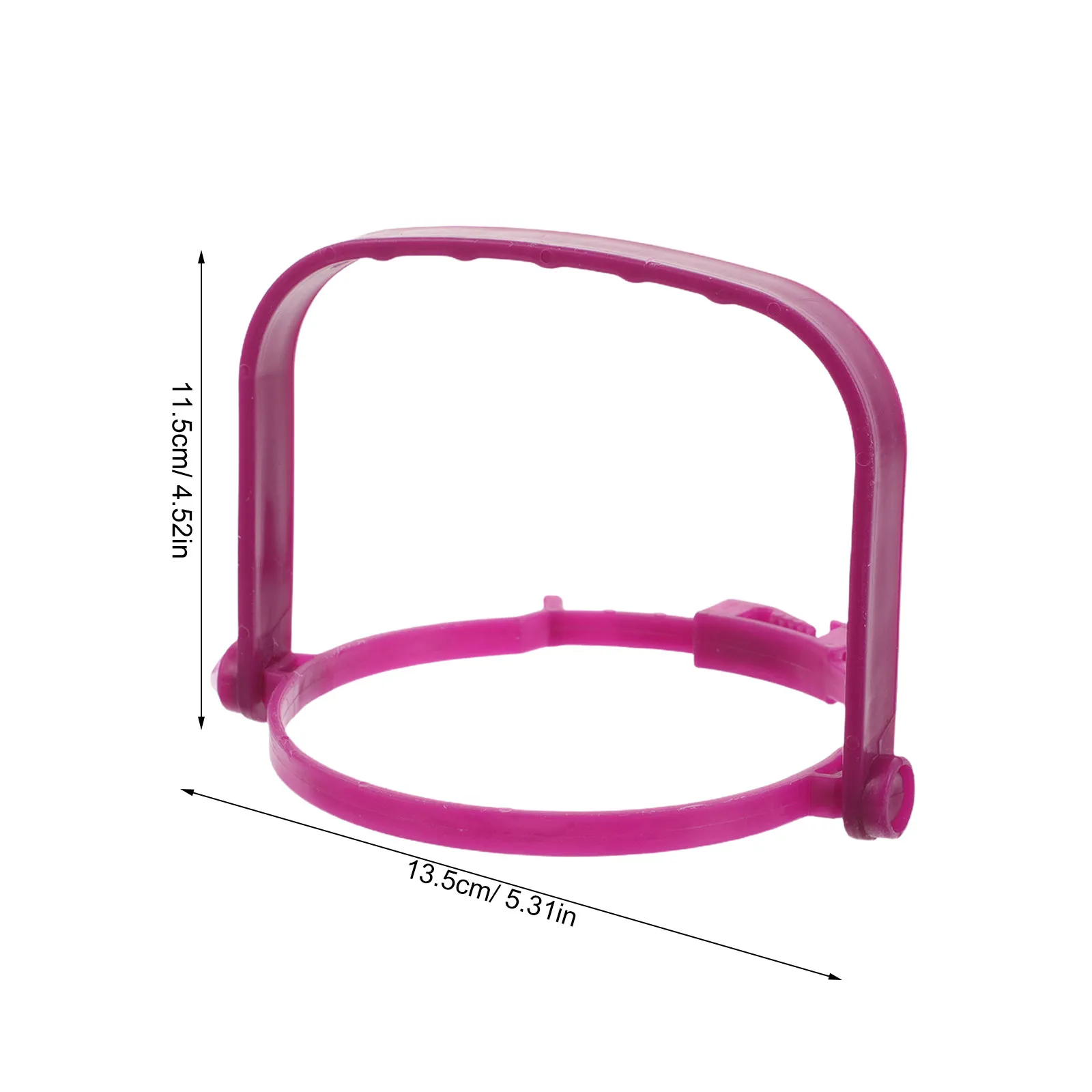 2Pcs Gallon Water Jug Handle Grip Plastic Replacement for Wide Mouth Glass Pickle Jars Easy Carrying Lifter Accessory