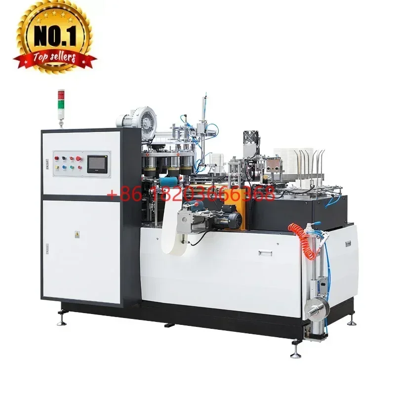 Customized Paper Cup Machine With Spare Parts Included Intelligent Operation Stable Performance For Hot Drink Cold Drink Pack