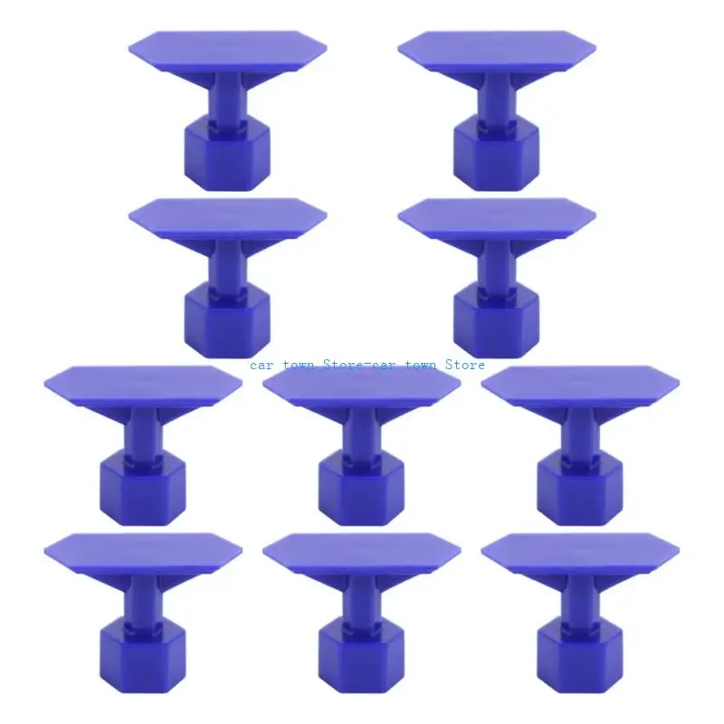 

RXJE 10Pcs Dent Repair Tool Puller Tabs Auto Maintenance Tool Dent Removal Tool Tabs Dent Removal Pulling Tab
