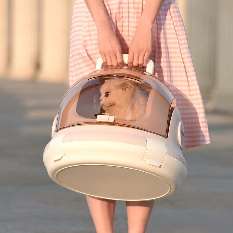 

Helmet aviation case Cat nest portable large capacity outdoor portable aviation case cushion