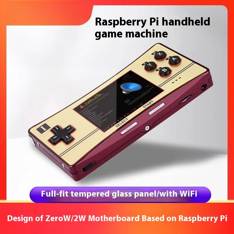 

Microsnow Raspberry Pi 2W Pocket Gaming Console 2.8” IPS Display with WiFi Built-in Zero 2 W