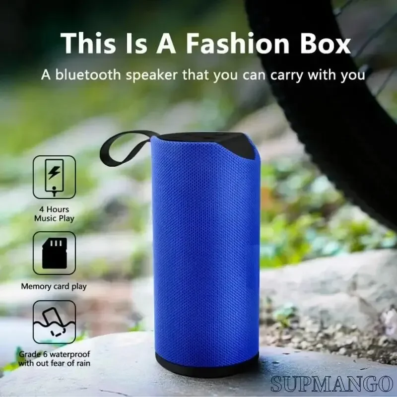 

Wireless Speaker Soundbar Radio FM Receiver Bluetooth Music Sound Box Bar Subwoofer Bass Aux Waterproof Bicycle