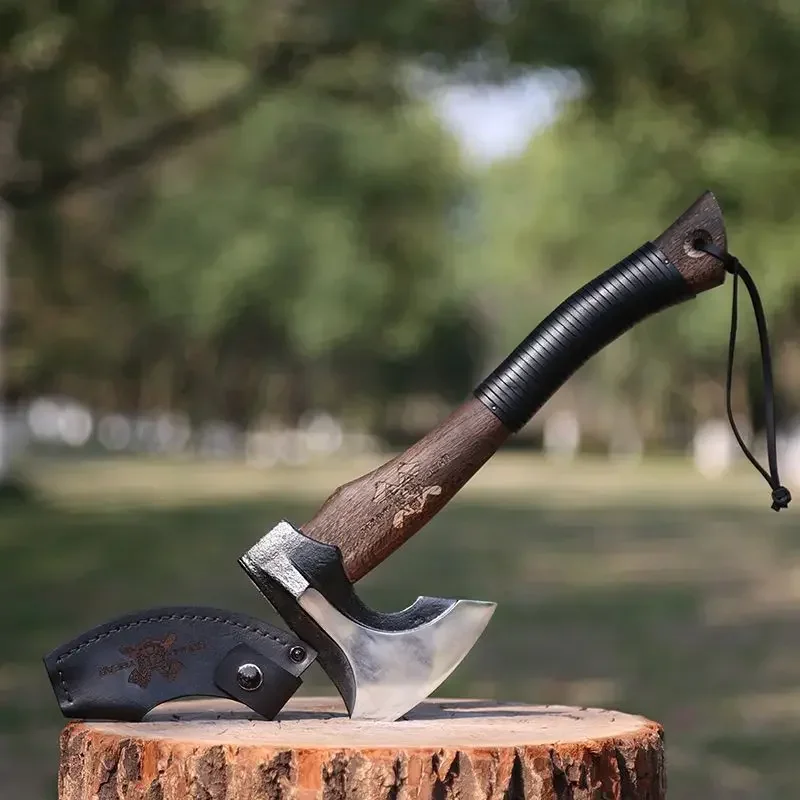 2024 new Portable Small Camping Axe Outdoor Portable Equipment Tactical Camping Bone Cutting Tool