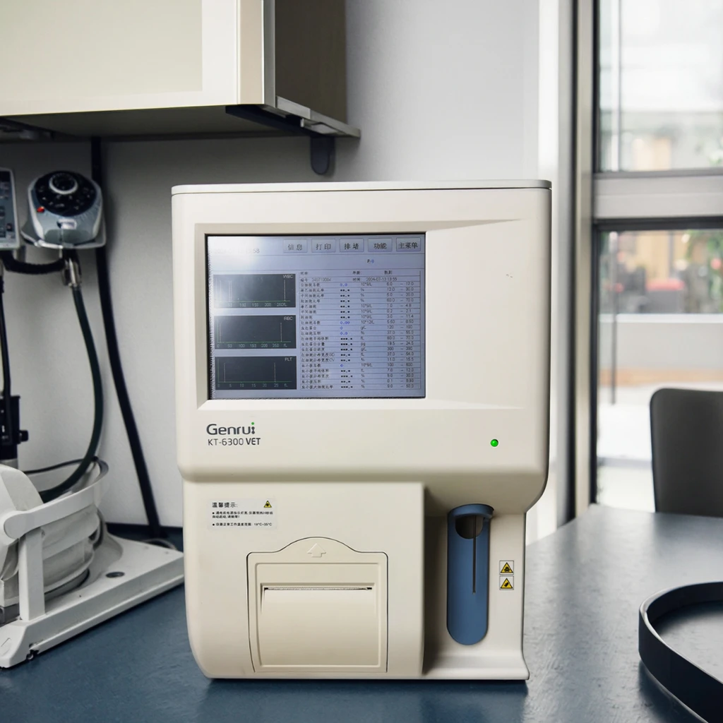 Triple Classification Automatic Blood Analyser Pet Veterinary Hospital Clinic Hematology Hematocrit Tests Anesthesia Equipment