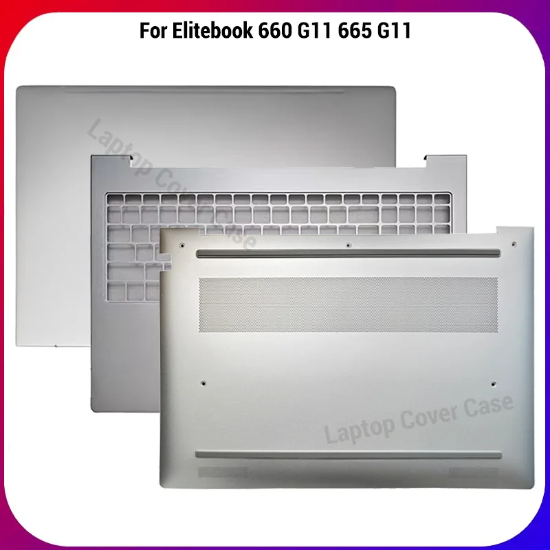 

NEW For Elitebook 660 G11 665 G11 LCD Rear Lid Top Back Cover /Palmrest Upper/BOTTOM CASE