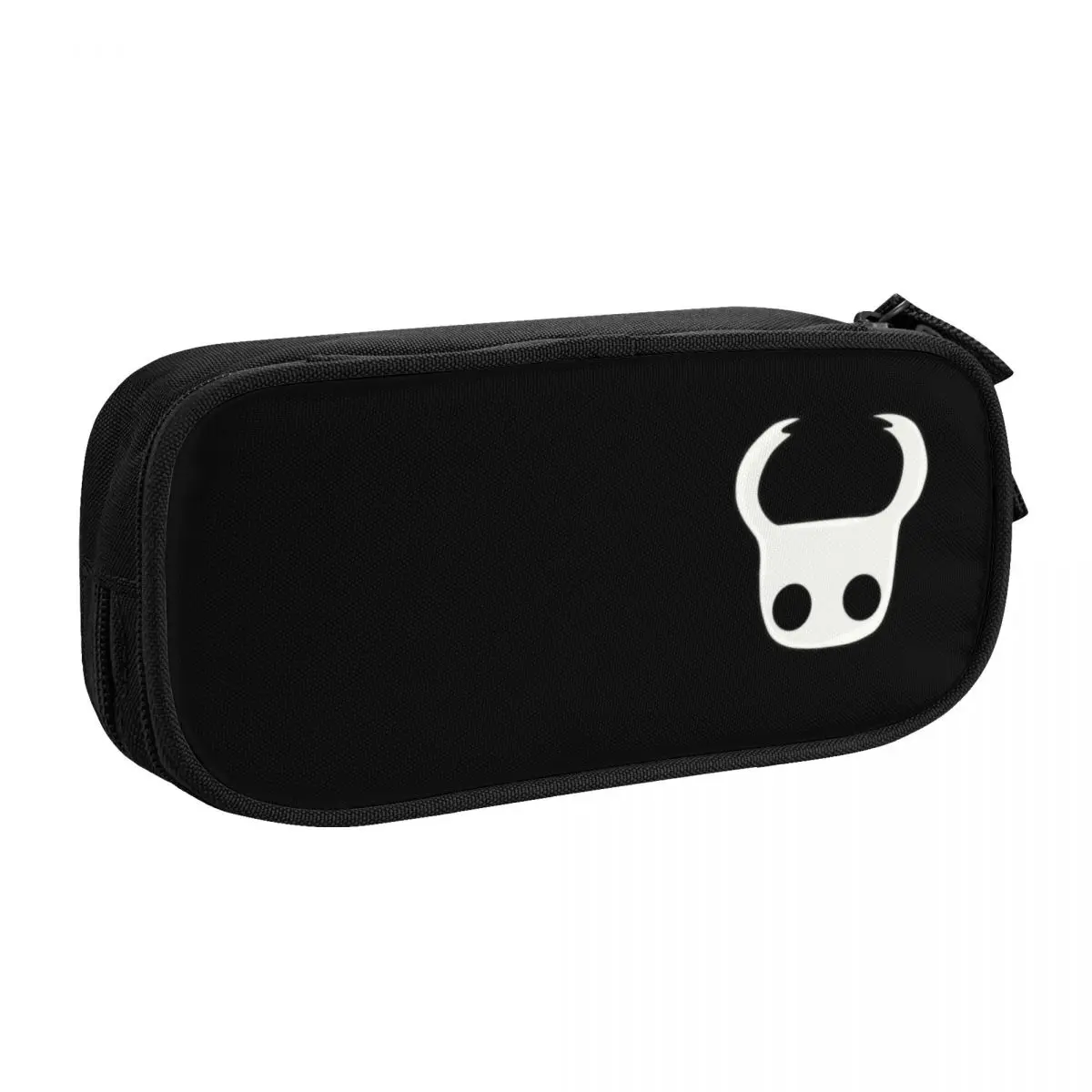 Custom Hollow Knight Head Kawaii Pencil Cases Girls Boys Large Capacity Adventure Video Game Pencil Bag Student School