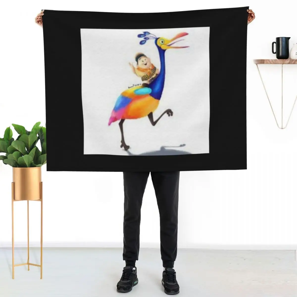 up kevin bird up kevin bird up kevin bird 5 Throw Blanket Softest Bed Fashionable Stuffeds cosplay anime Warm Blankets