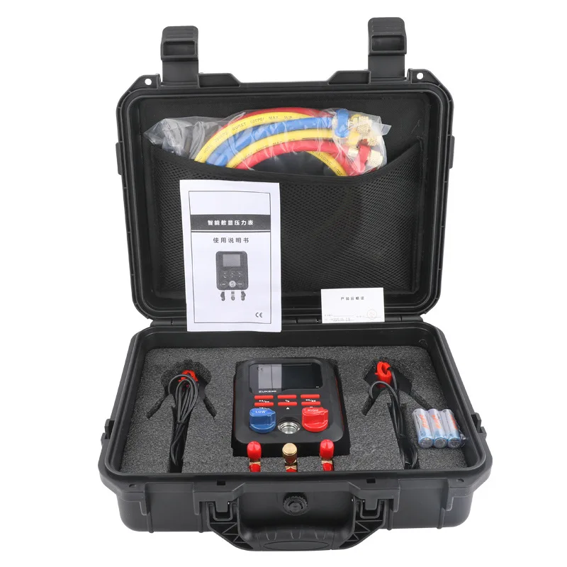 

ZK-881 Automotive Air Conditioning R22/410 Electronic Media Meter Group Detector Refrigeration Air Conditioning Fluorine Filling
