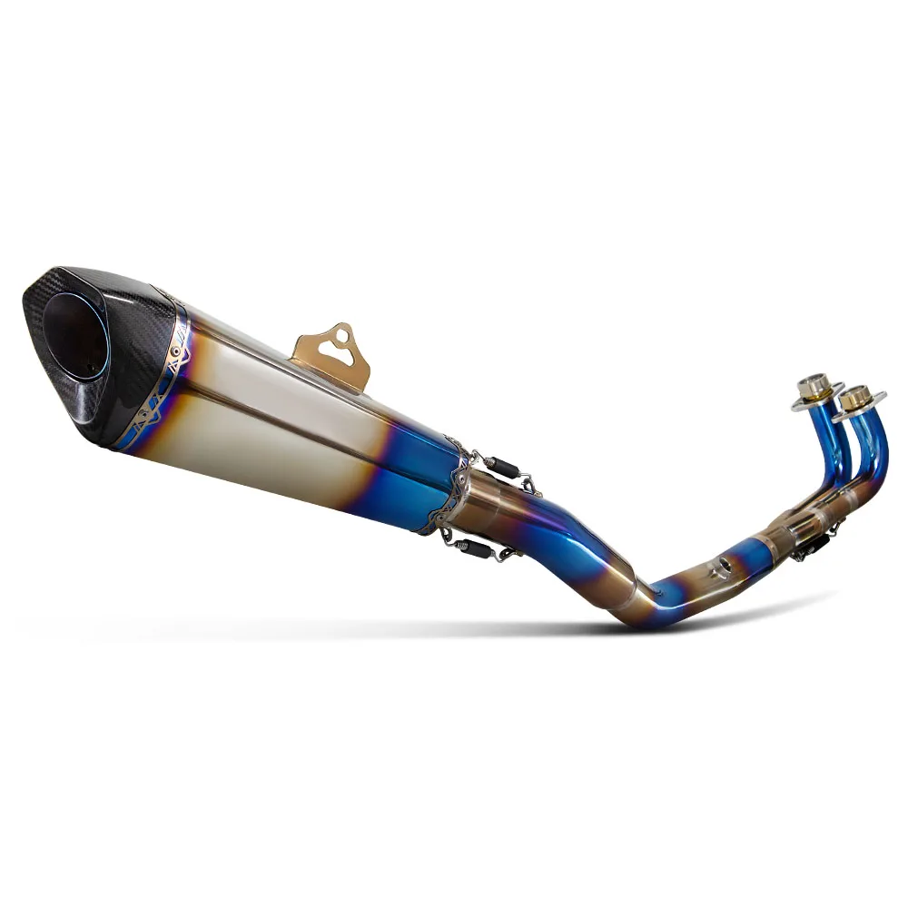 

STLFFor Tmax Tmax530 Tmax560 DX 2017- 2024 Titanium Full Exhaust System Pipe Kit