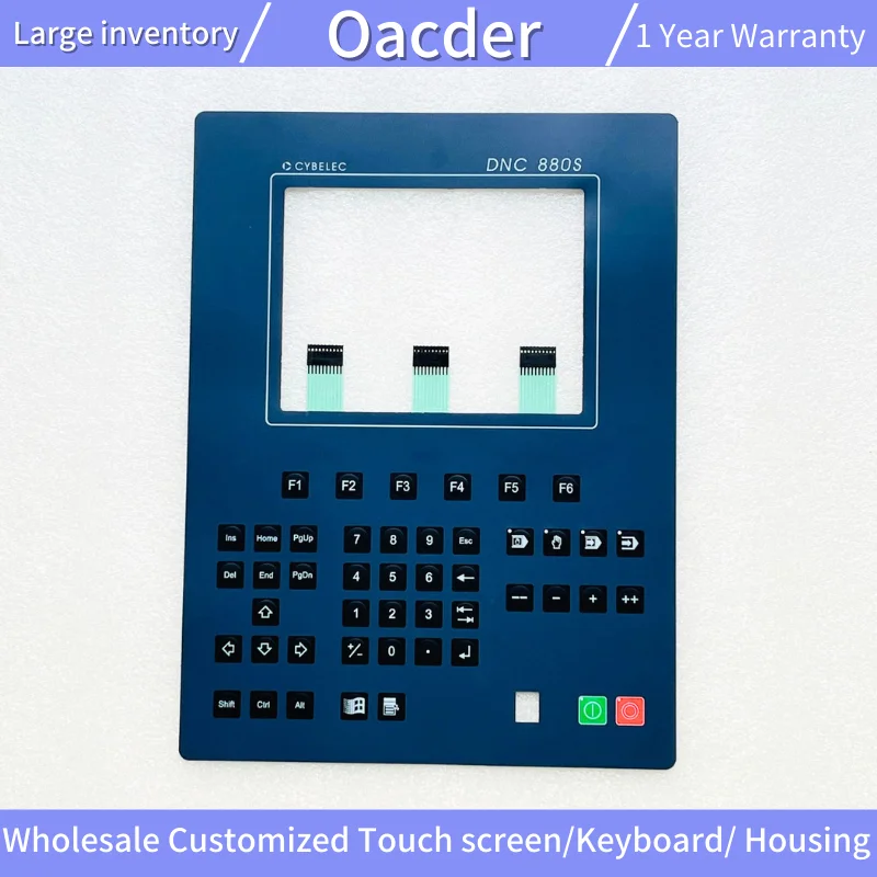 

CYBELEC DNC 880S DNC880S Membrane Keypad Keyboard Switch Button Film for CYBELEC DNC 880S DNC880S Membrane Keypad Keyboard