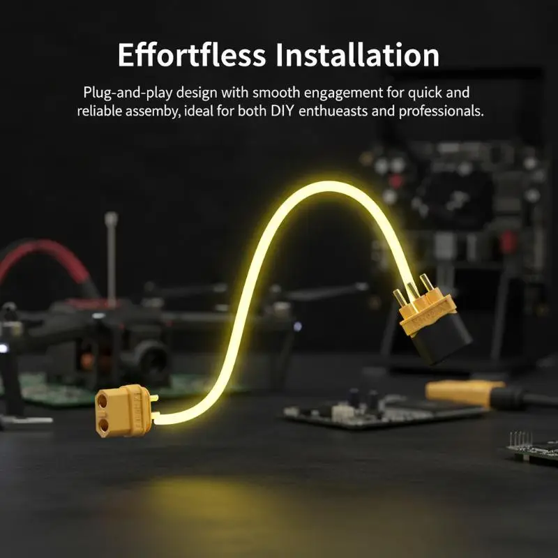 5/10 Pairs XT60H Male Female Bullet Adapters Connector Power Plugs With Sheath